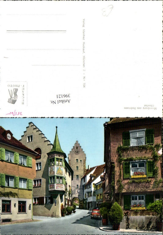 396121, Meersburg on Lake Constance, Upper Gate, Street View, Bay Window, Tower