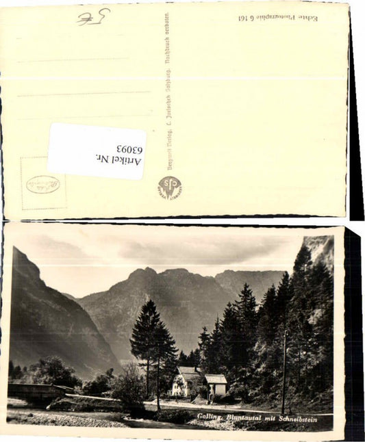 63093,Golling Bluntautal game 1930