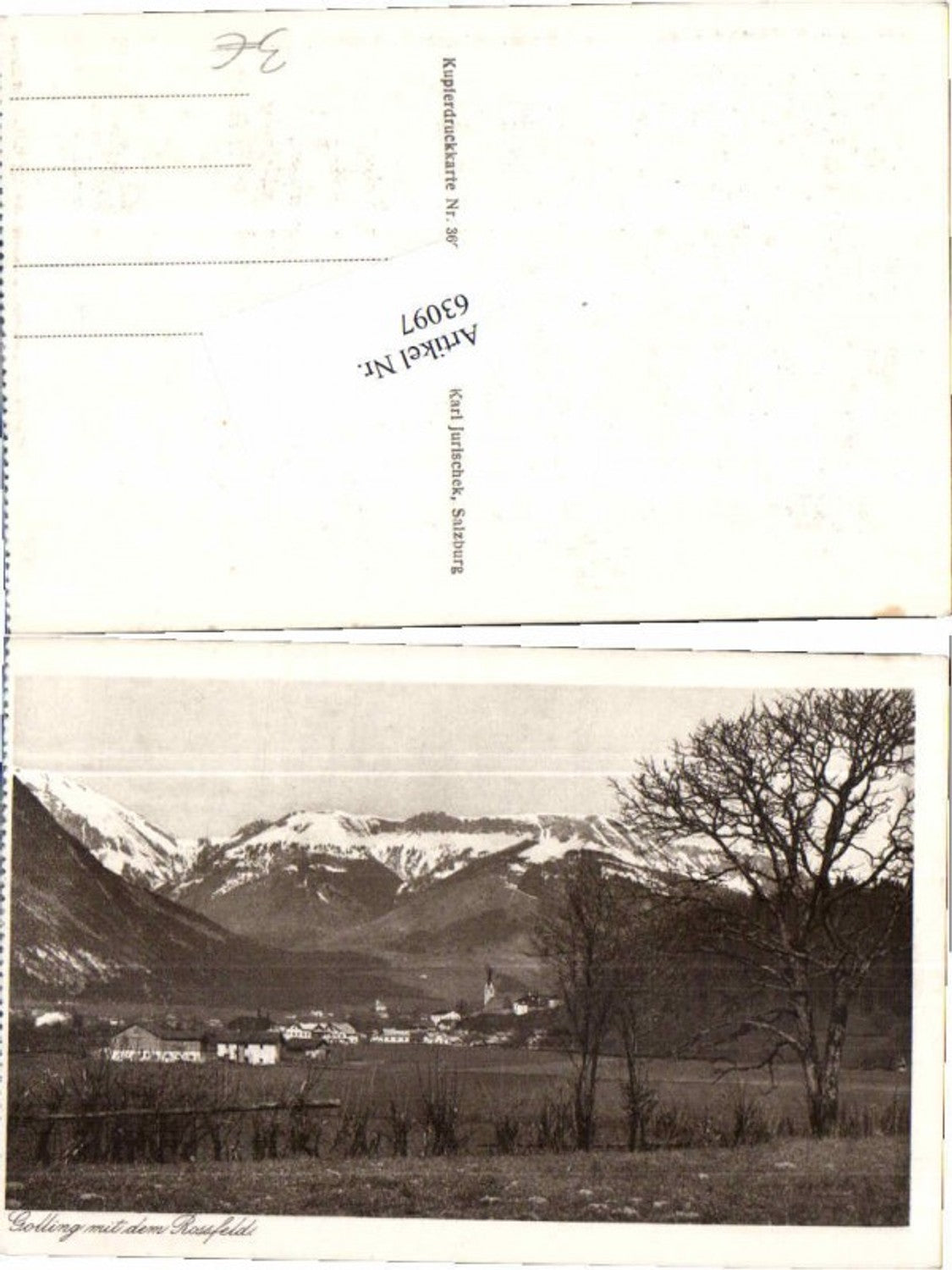 63097, Golling m. Rossfeld 1925
