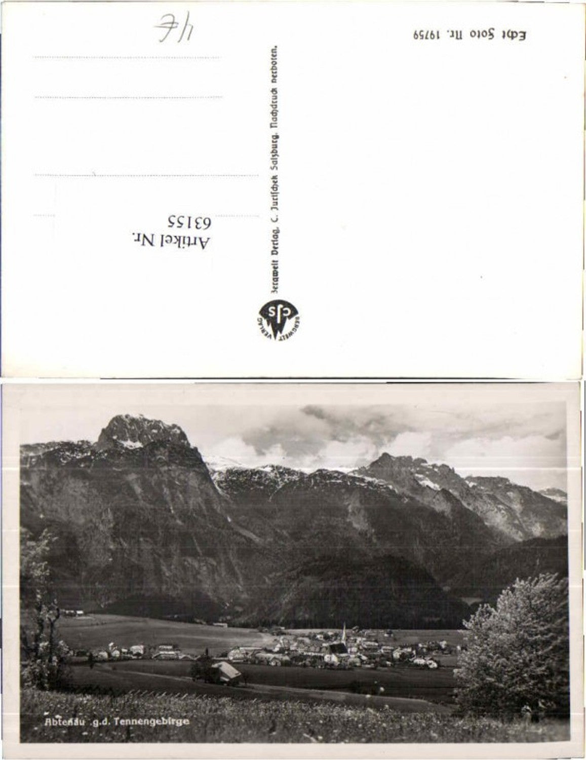 63155, Abtenau g. Tennen Mountains