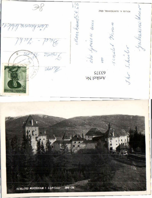 63375, Moosham Castle in Lungau, Tamsweg
