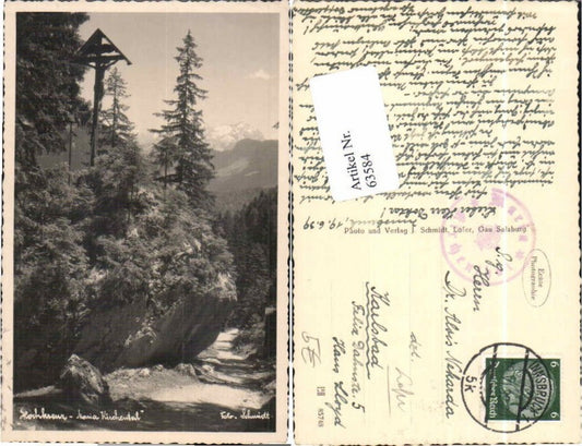 63584,Hochkreuz Maria Kirchental Lofer St Martin Unken