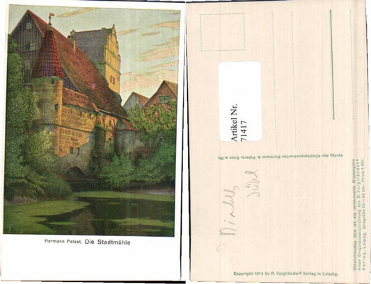 71417, Hermann Petzet, City Mill Dinkelsbühl