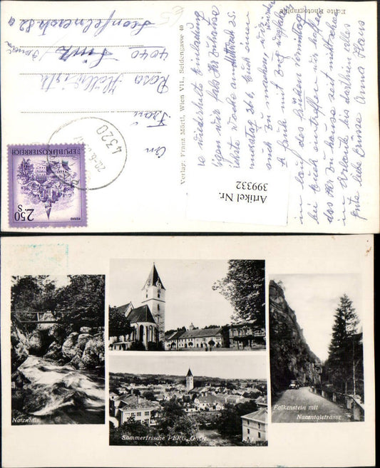 399332, Perg Total Church Falkenstein Naarntal Multi-view map