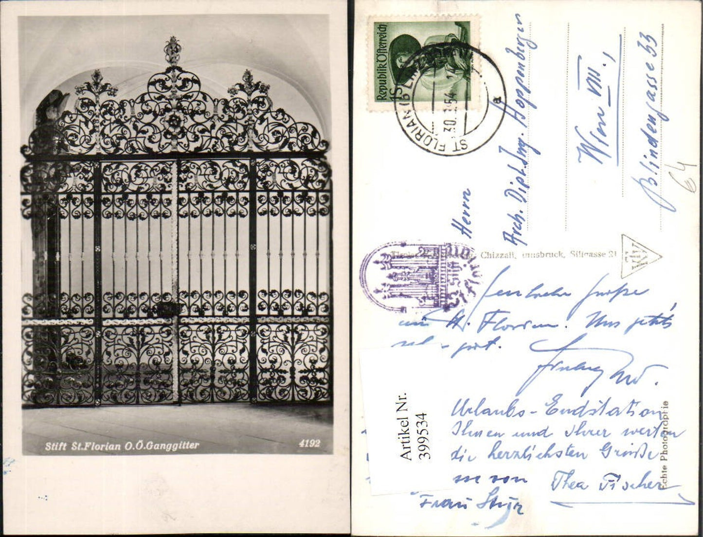 399534,Stift St. Florian Ganggiter Gate