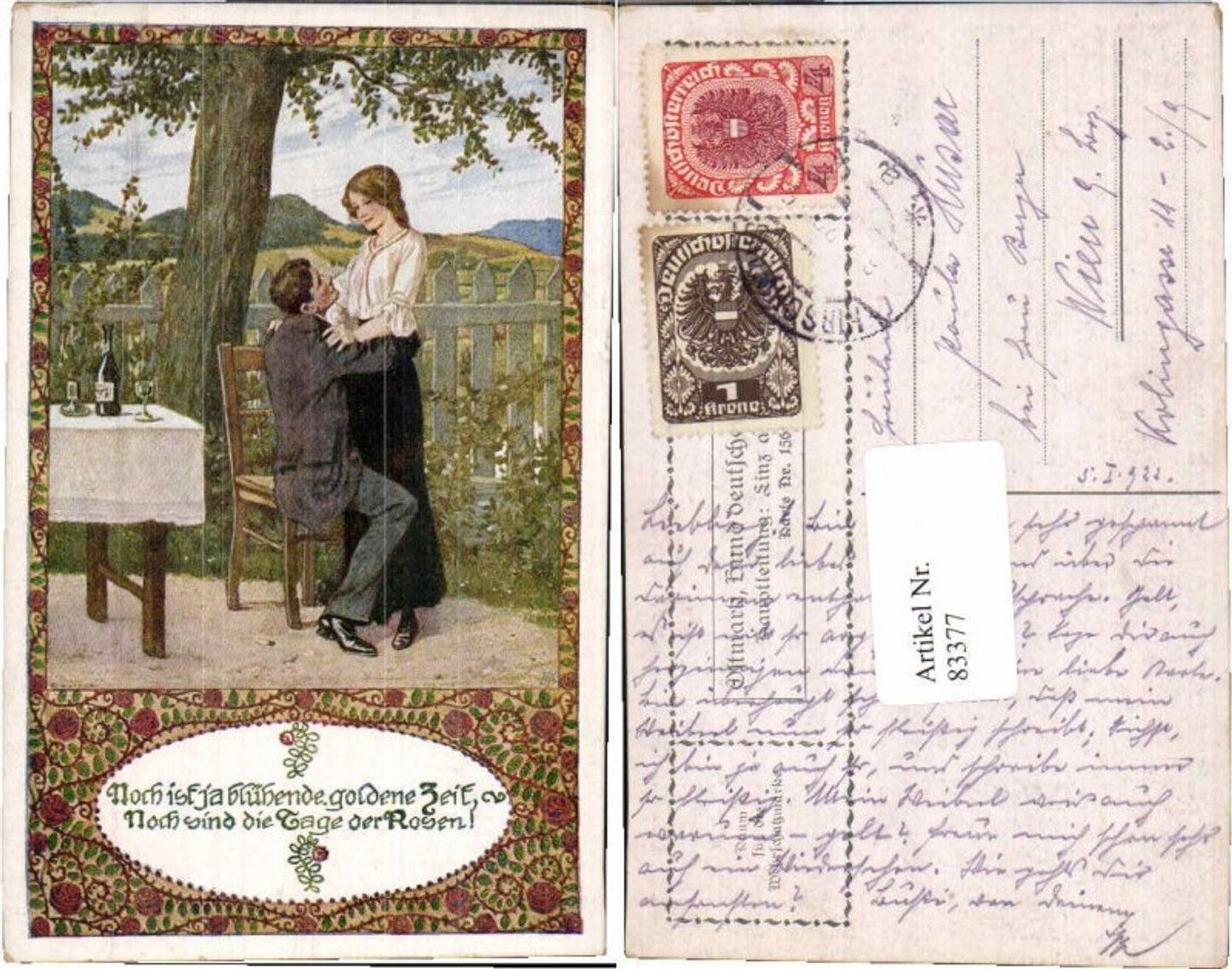 83377, E. Kutzer, Association of German Austrians No. 156