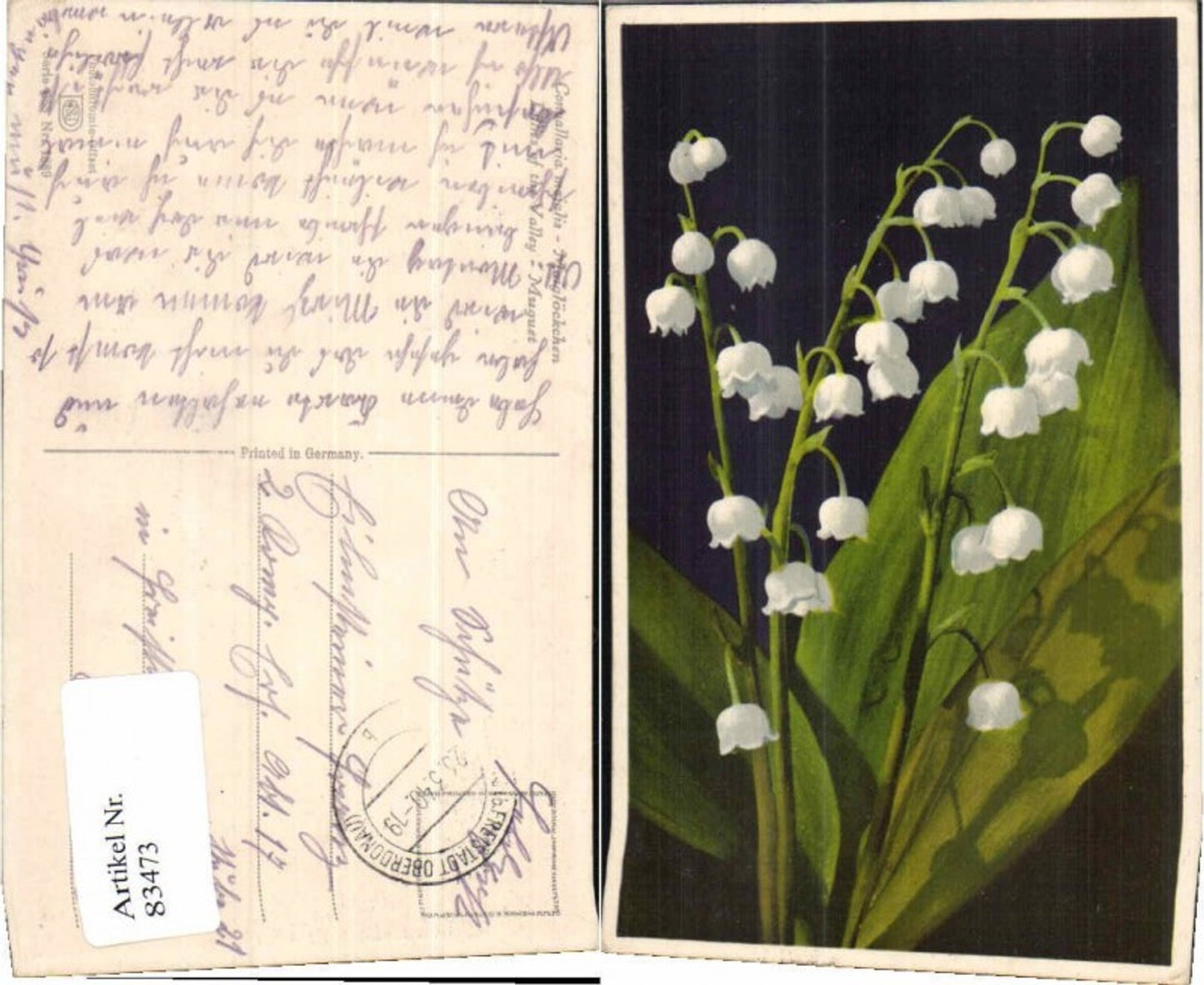 83473,Photochromie Ser 363-1889 Maiglöckchen
