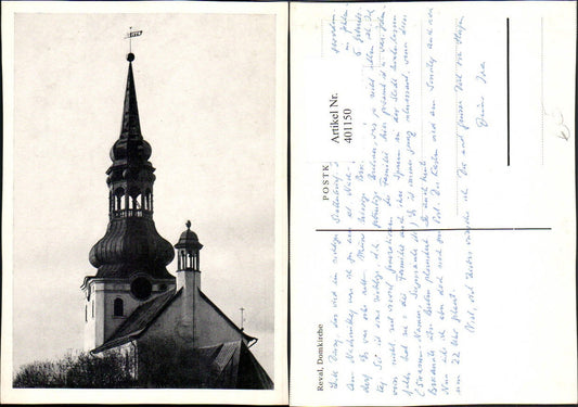 401150,Estonia Reval Cathedral Church