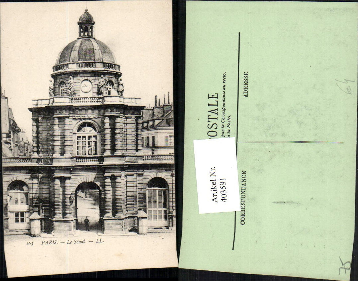 403591, Ile-de-France Paris Le Senat Building