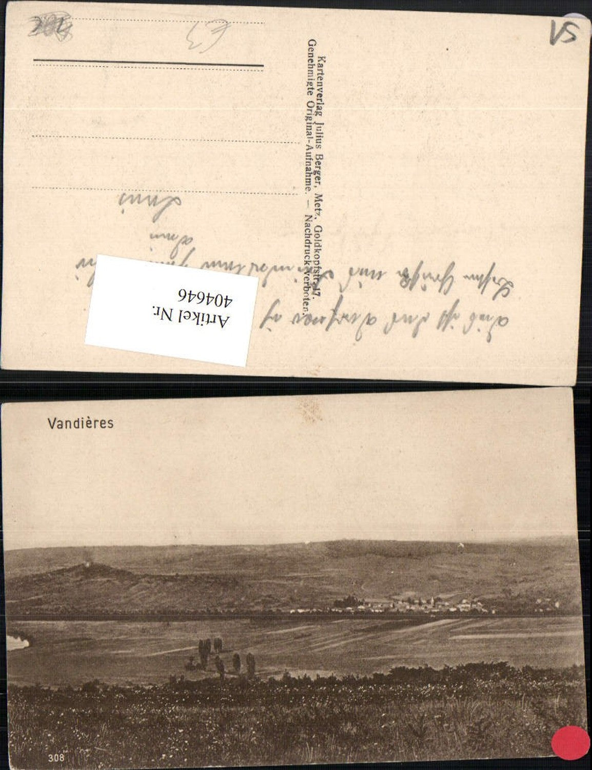 404646,Champagne-Ardenne Marne Vandieres Teilansicht Landschaft