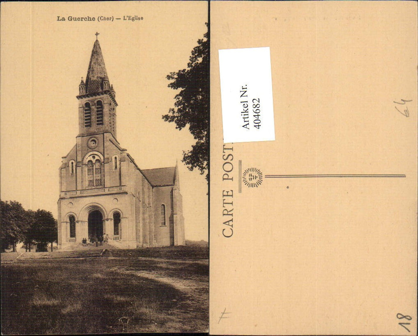 404682,Centre Cher La Guerche L'Eglise Kirche