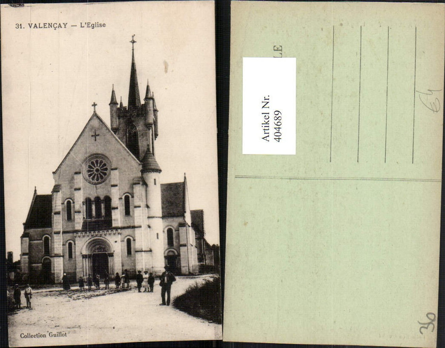 404689,Centre Indre Valencay L'Eglise Kirche