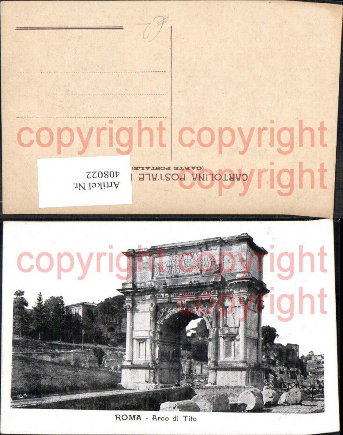 408022,Roma Rom Arco di Tito Triumphbogen Archäologie Ausgrabung