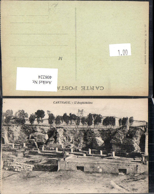 408224, Carthage L Amphitheatre Archaeology Excavation