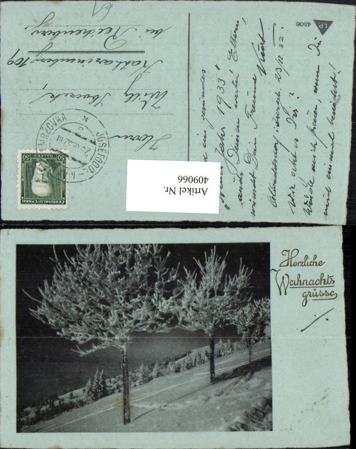 409066, Christmas Winter Landscape Trees