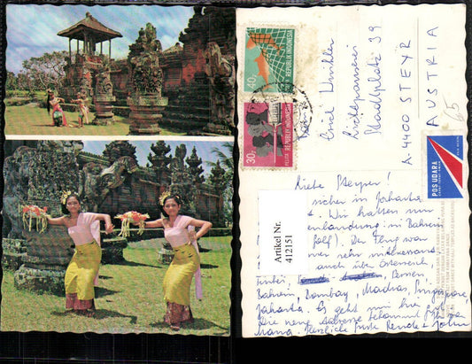 412151,India Suatu Adegan dari tari Ramayama Dance Bali Temples Dancers multi-image card