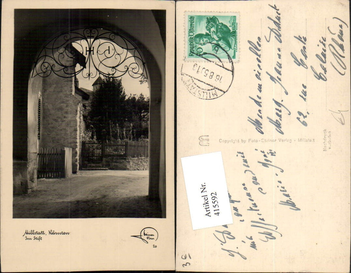 415592, Millstatt am See Stift Motif Gate