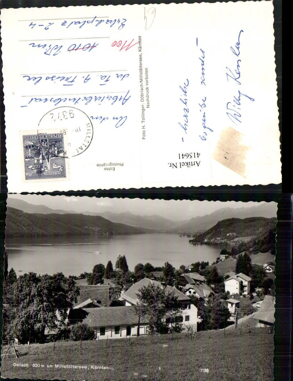 415641, Dellach am Millstättersee Partial view of mountain scenery