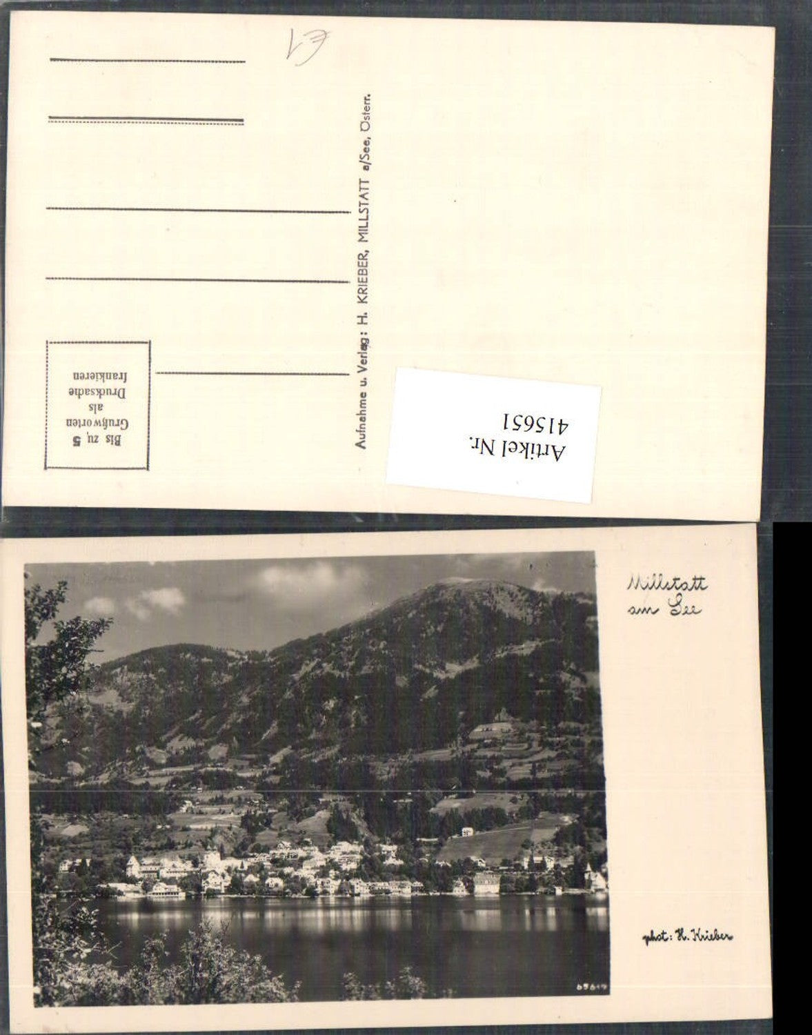 415651, Millstatt am See Total mountain scenery