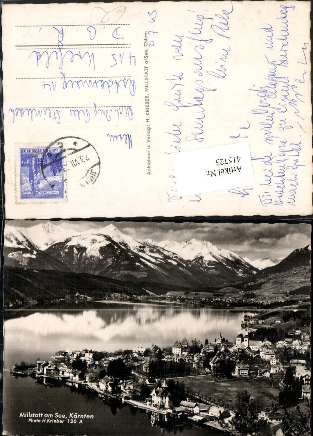 415723, Millstatt am See Total mountain scenery