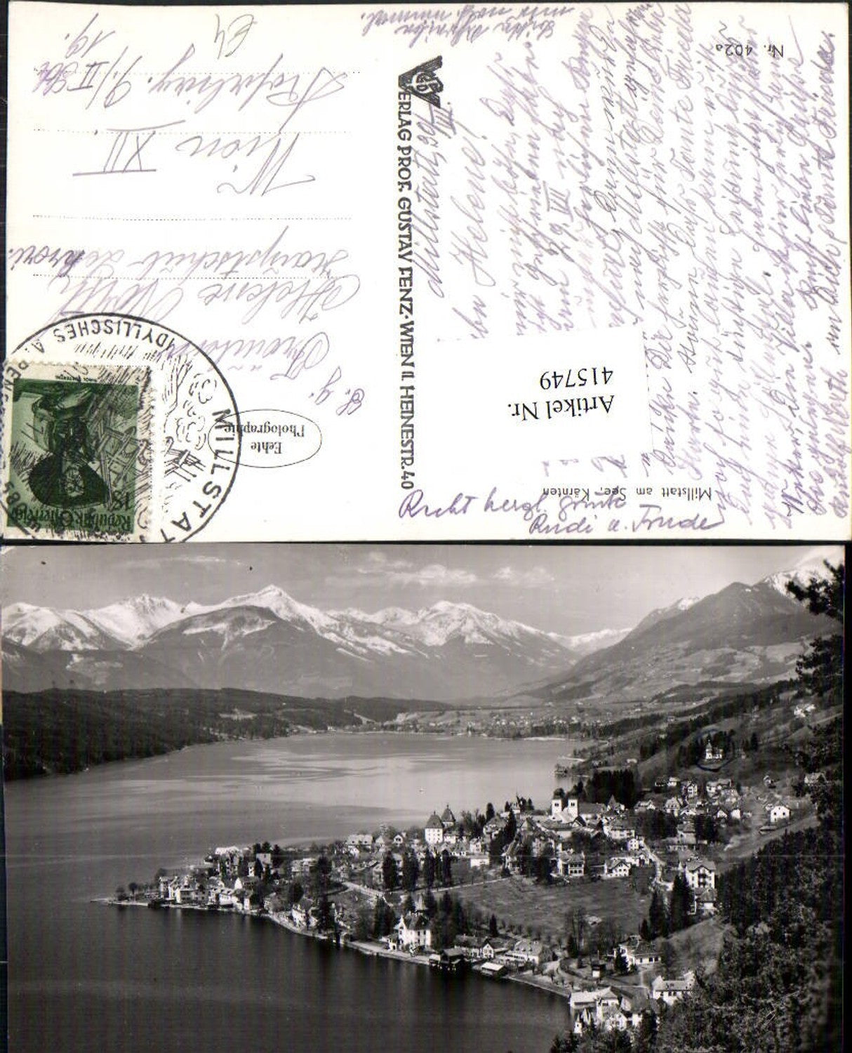 415749, Millstatt am See Total mountain scenery