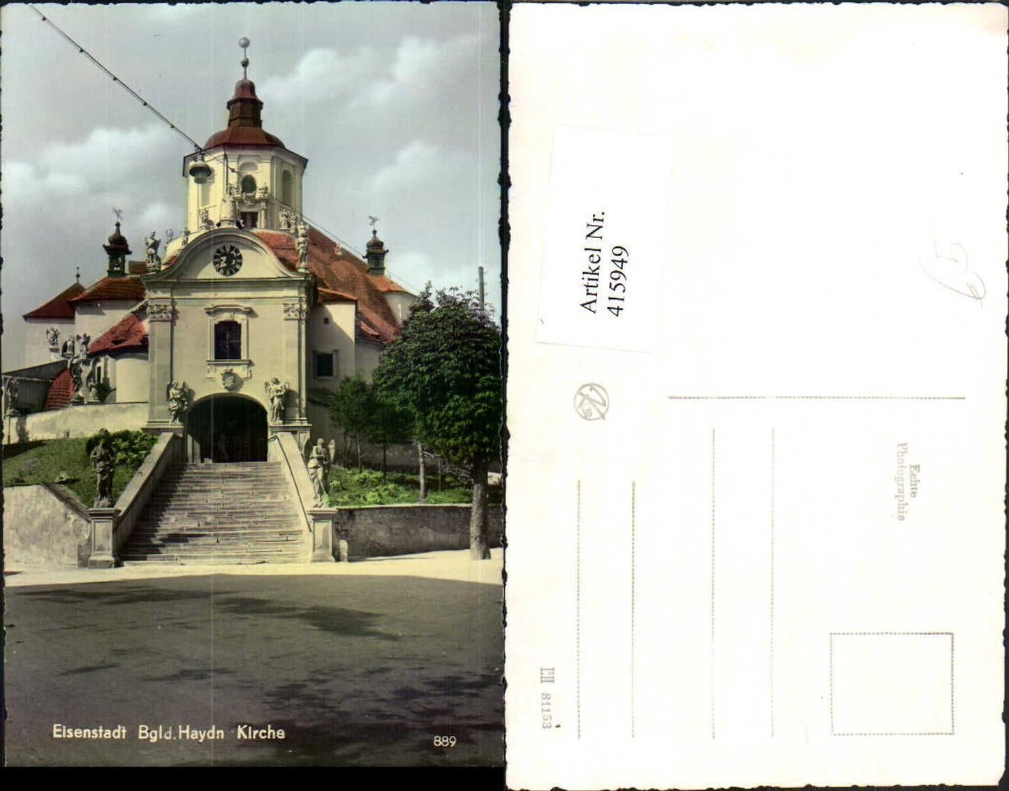 415949, Eisenstadt Haydn Church Staircase