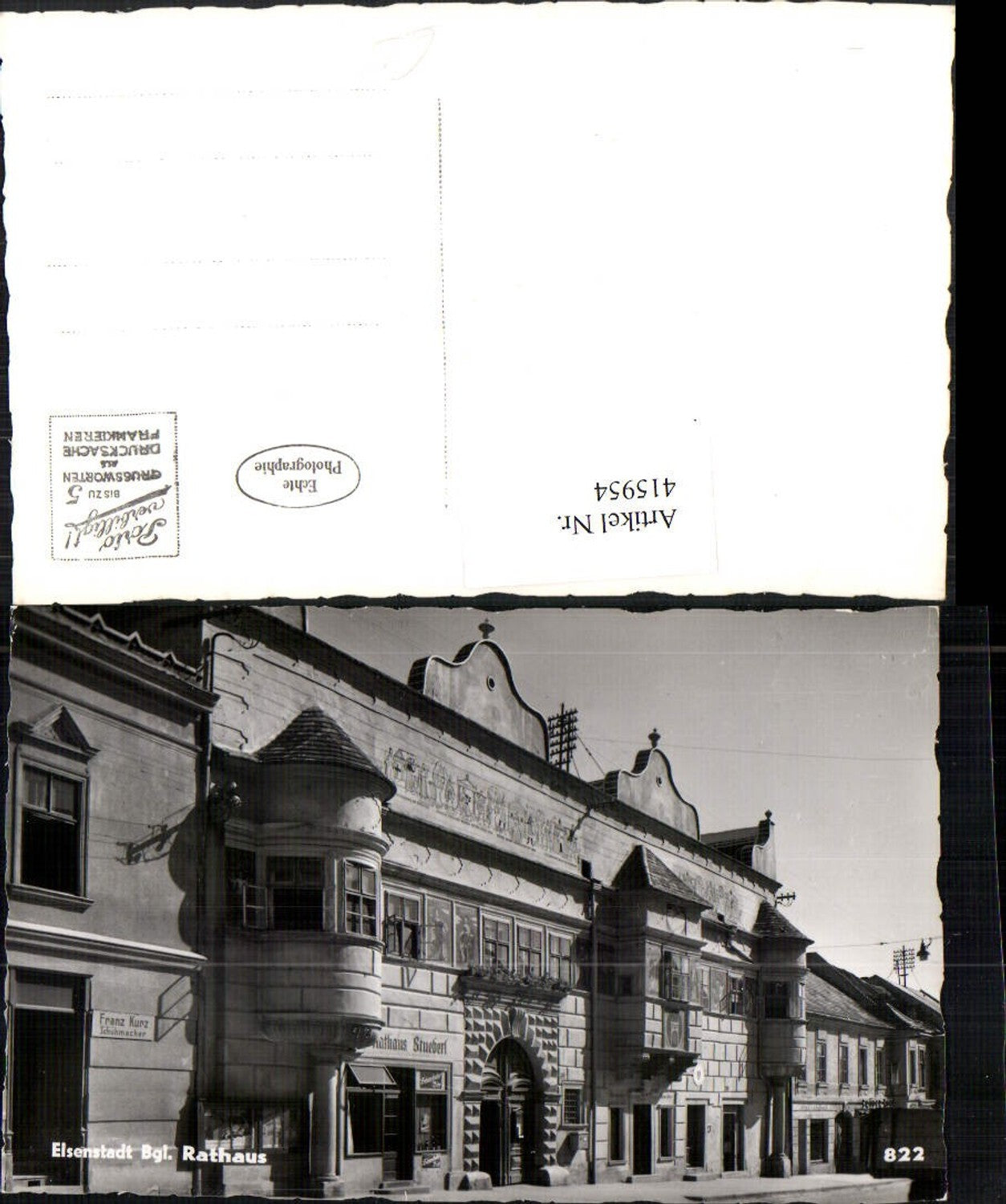 415954, Eisenstadt Town Hall Building Bay Window