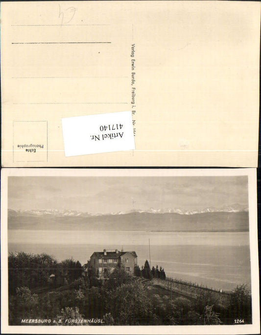 417140, Meersburg on Lake Constance, Fürstenhäusl mountain scenery