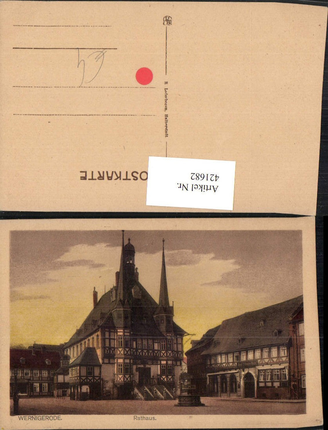 421682, Wernigerode Town Hall Building