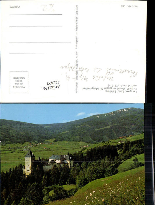 422427, Moosham Castle near Unternberg opposite St. Margarethen and Aineck