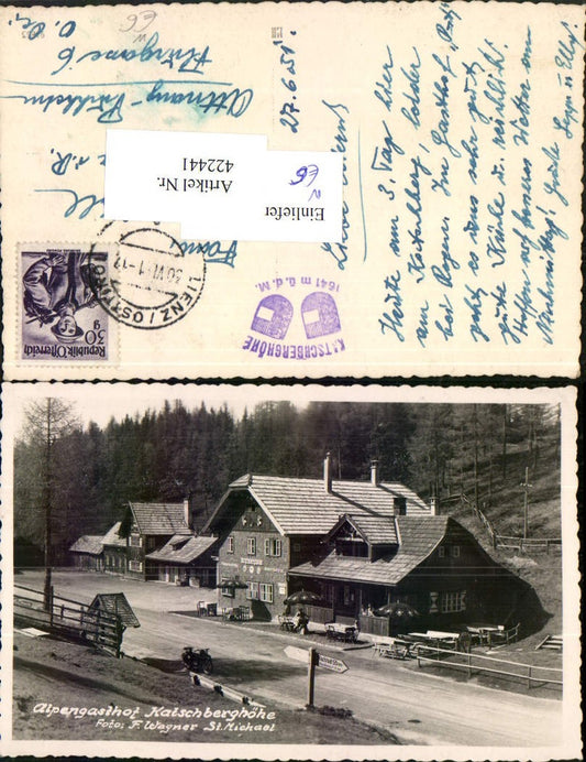 422441, Alpengasthof Katschberghöhe near St. Michael im Lungau