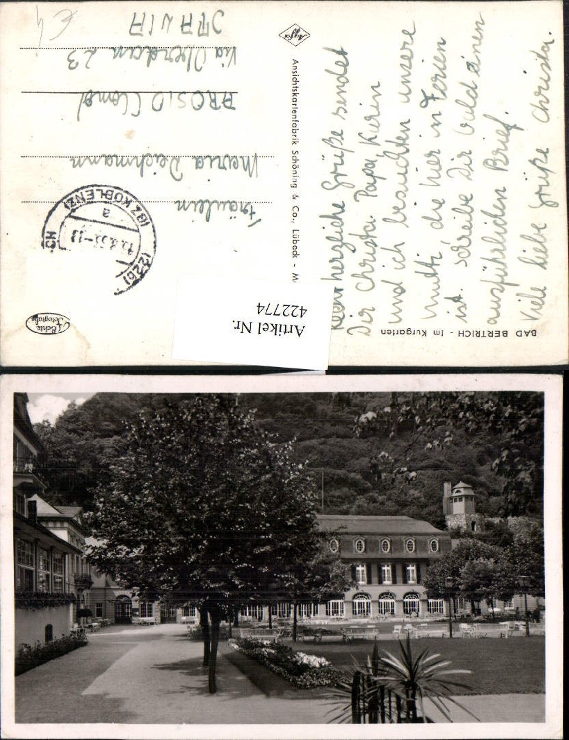 422774, Bad Bertrich Kurgarten
