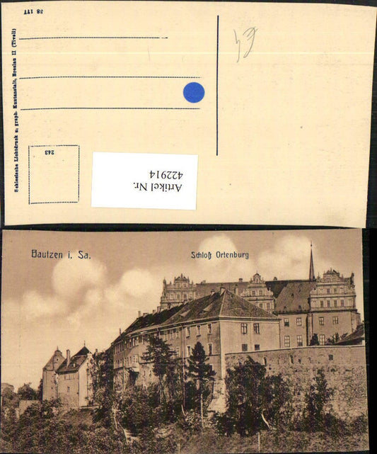 422914, Bautzen Ortenburg Castle