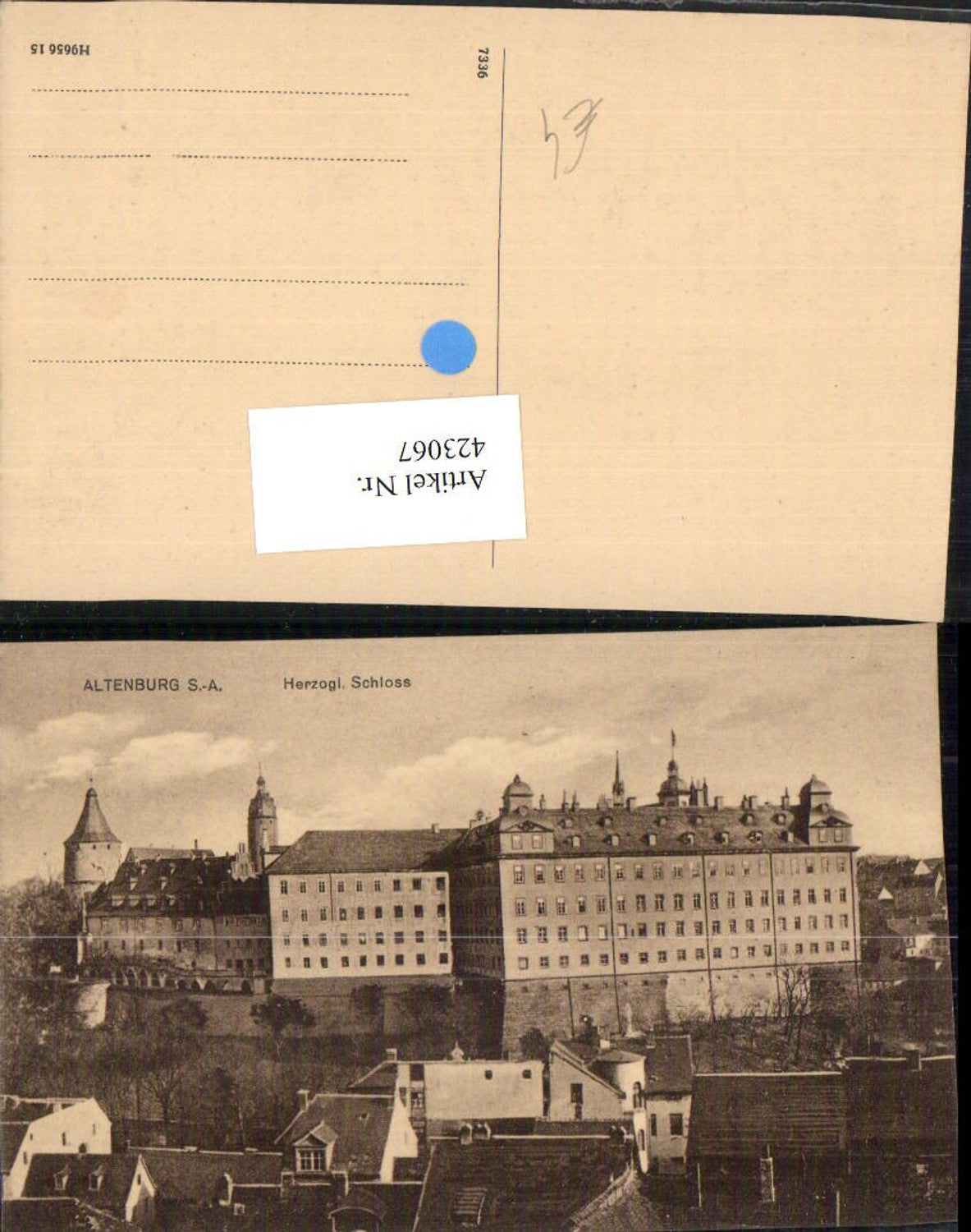 423067, Altenburg Ducal Castle