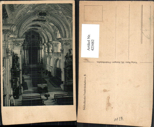 423482, Friedrichshafen am Bodensee, Castle Church Interior View