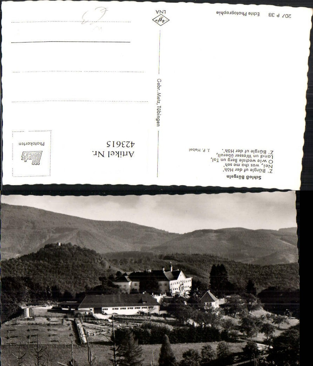 423615, Bürgeln Castle near Schliengen