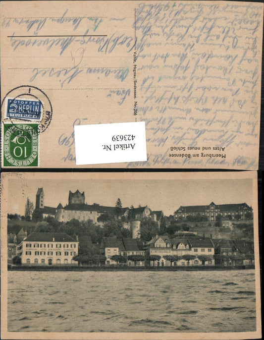 423639, Meersburg on Lake Constance, partial view with castle