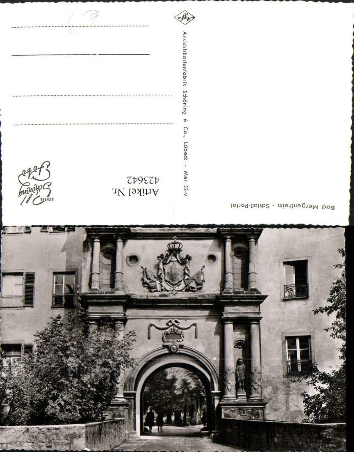 423642, Bad Mergentheim Castle Portal