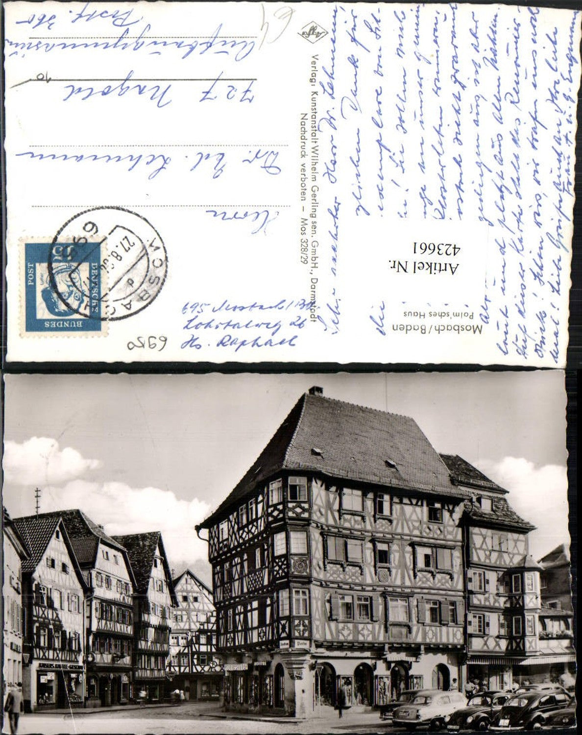 423661, Mosbach im Neckartal Palmsches Haus