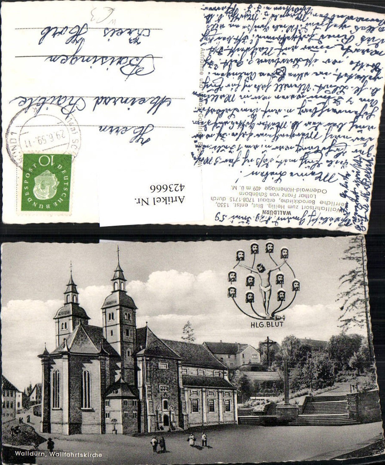 423666,Walldürn pilgrimage church church