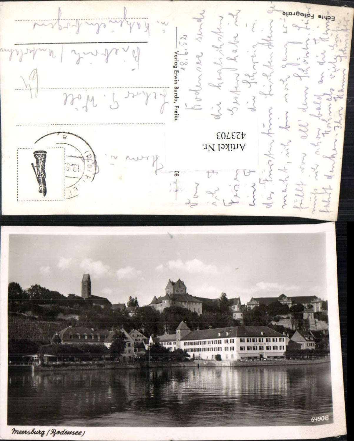 423703, Meersburg on Lake Constance, partial view