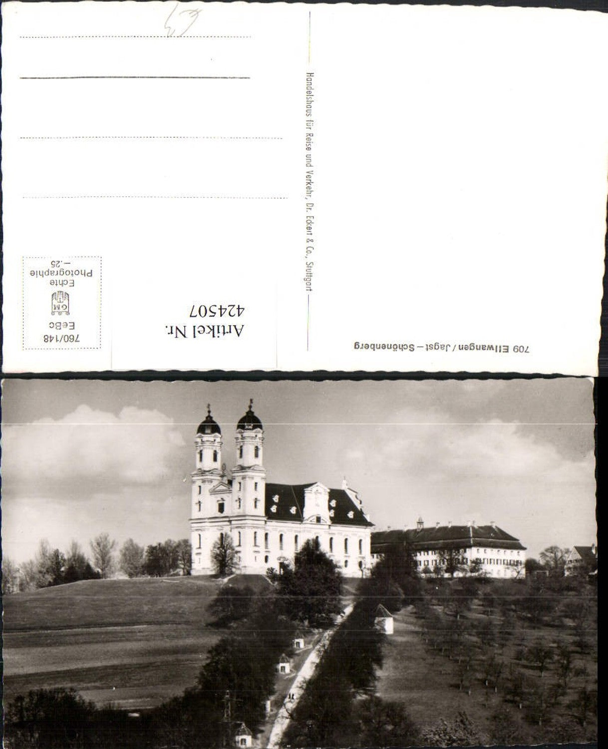 424507, Ellwangen an der Jagst, Schönenberg Church