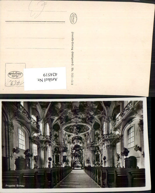 424519, Birnau Provostry near Uhldingen-Mühlhofen Church Interior View