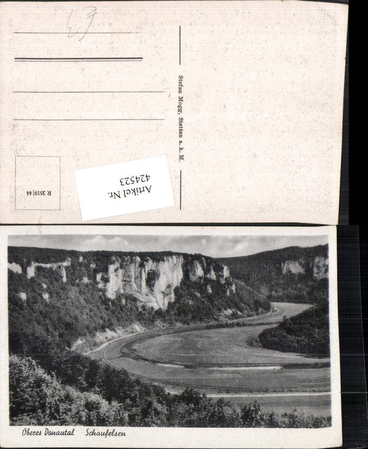 424523,Oberes Donautal Schaufelsen b. Beuron