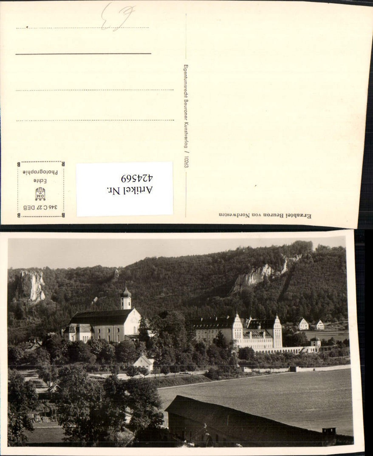 424569,Beuron Erzabtei Kirche