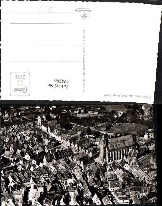 424796, Dinkelsbühl Aerial view