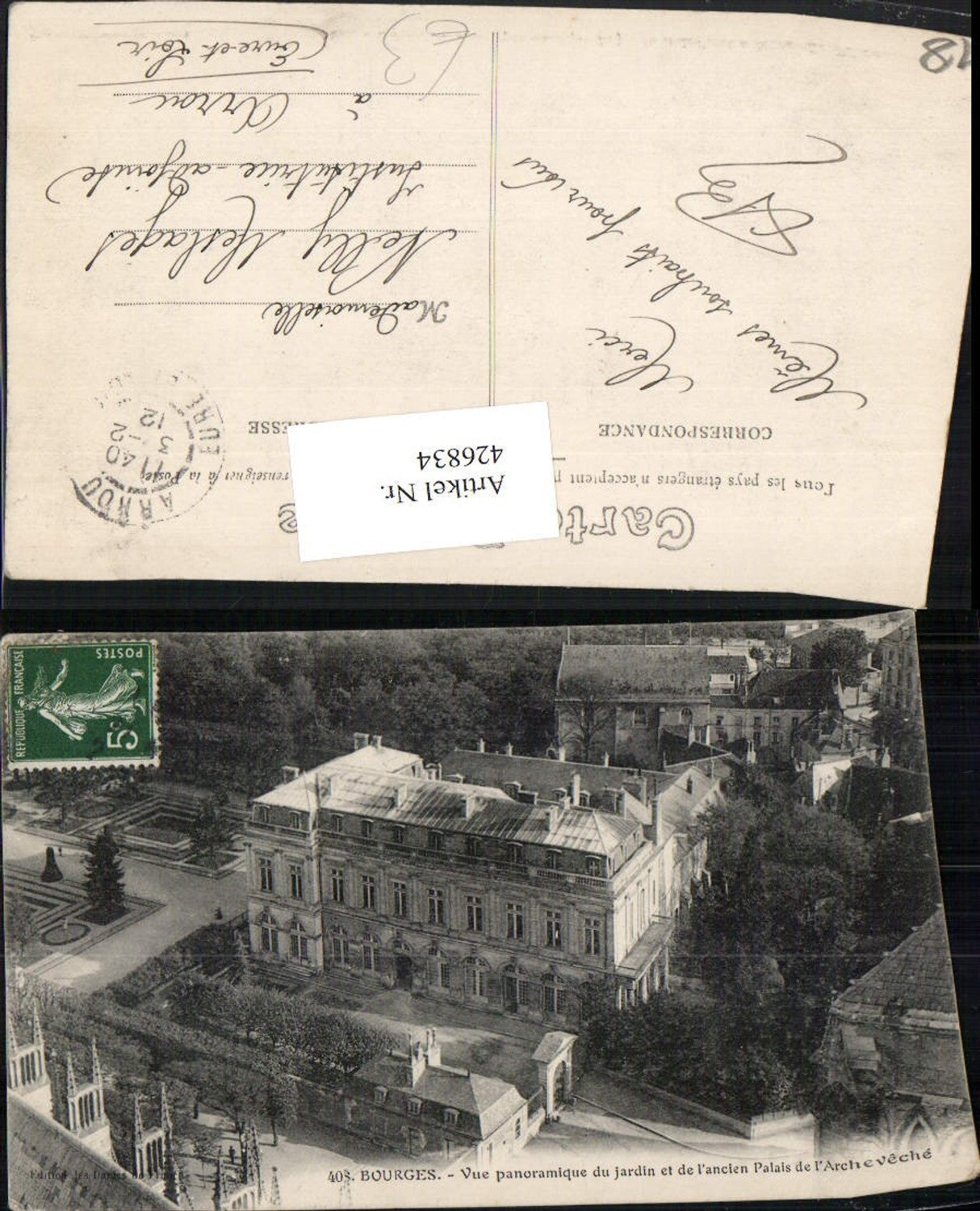426834,Centre Cher Bourges Palais de l'Archeveche Palast