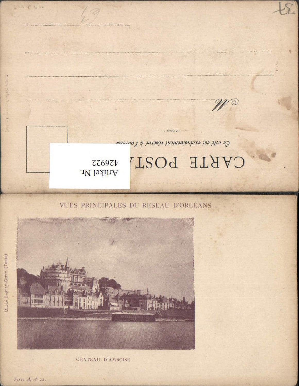 426922,Centre Indre-et-Loire Amboise Chateau Schloss