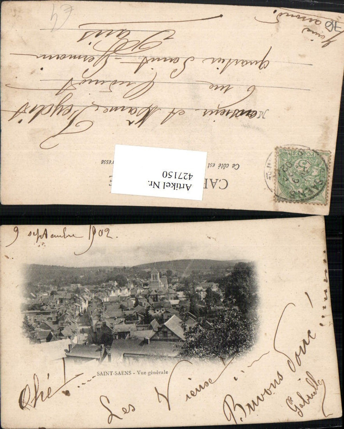 427150,Haute-Normandie Seine-Maritime Saint-Saens Vue generale Totale