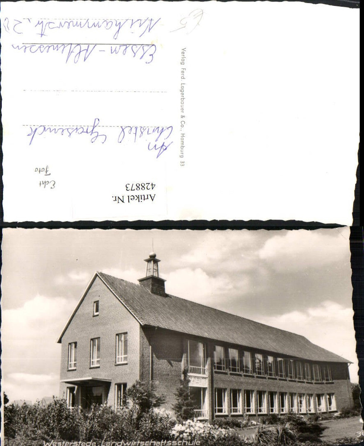 428873, Westerstede Agricultural School